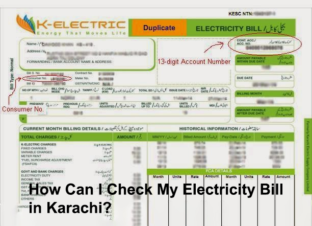 How Can I Check My Electricity Bill in Karachi